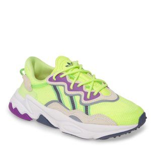 Adidas Ozweego Neon Green Sneakers - Sz 8.5 *USED*